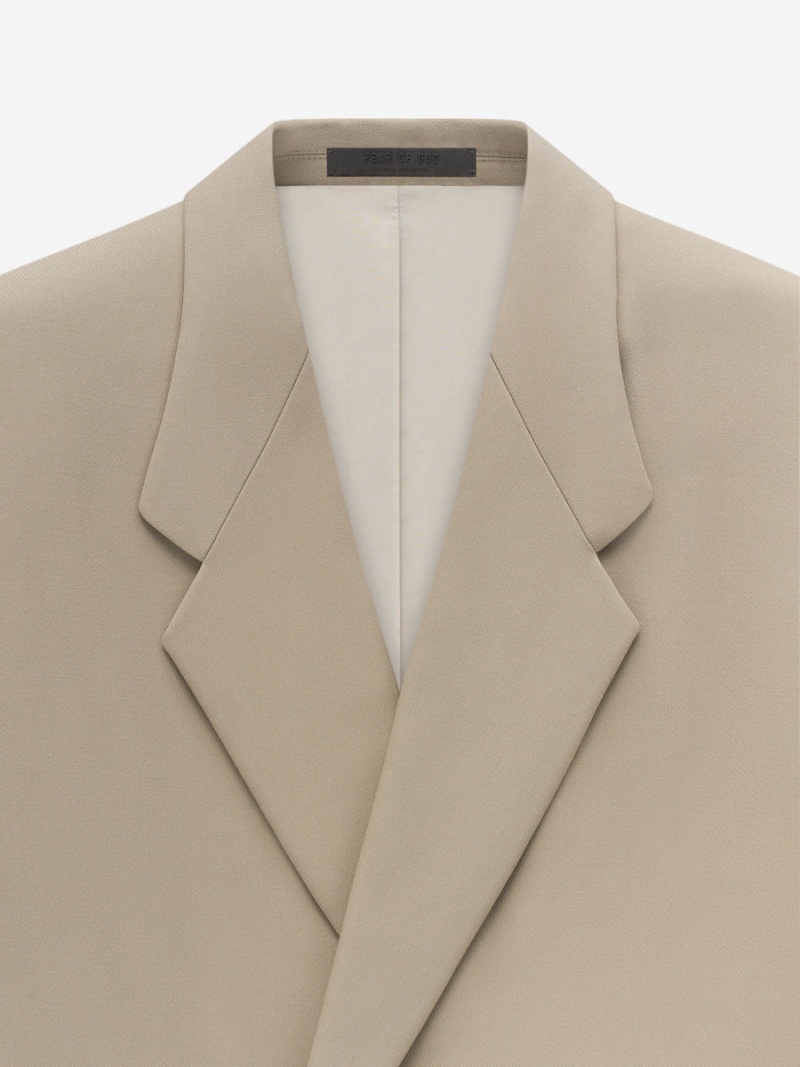 Fear Of God Wool California Blazer Dusty Beige | FOG-SN593377