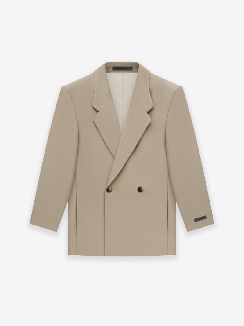 Fear Of God Wool California Blazer Dusty Beige | FOG-SN593377