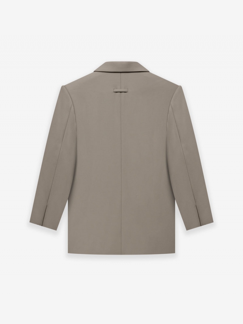 Fear Of God Wool California Blazer Dusty Concrete | FOG-SN593378