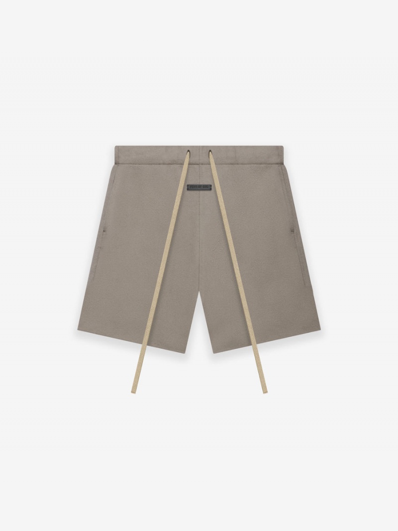 Fear Of God Wool Cashmere Short Dusty Concrete | FOG-SN593429