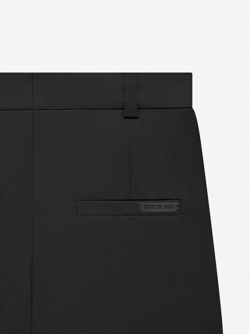 Fear Of God Wool Mohair Suit Pant Black | FOG-SN593389