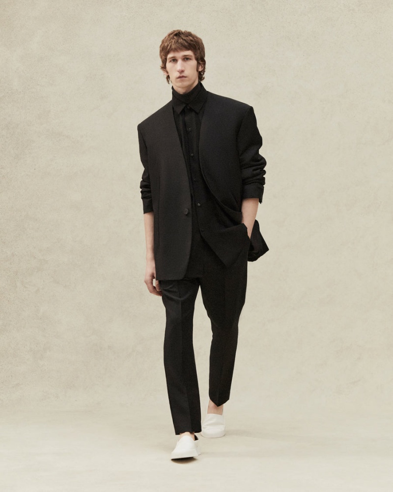 Fear Of God Wool Mohair Suit Pant Black | FOG-SN593389