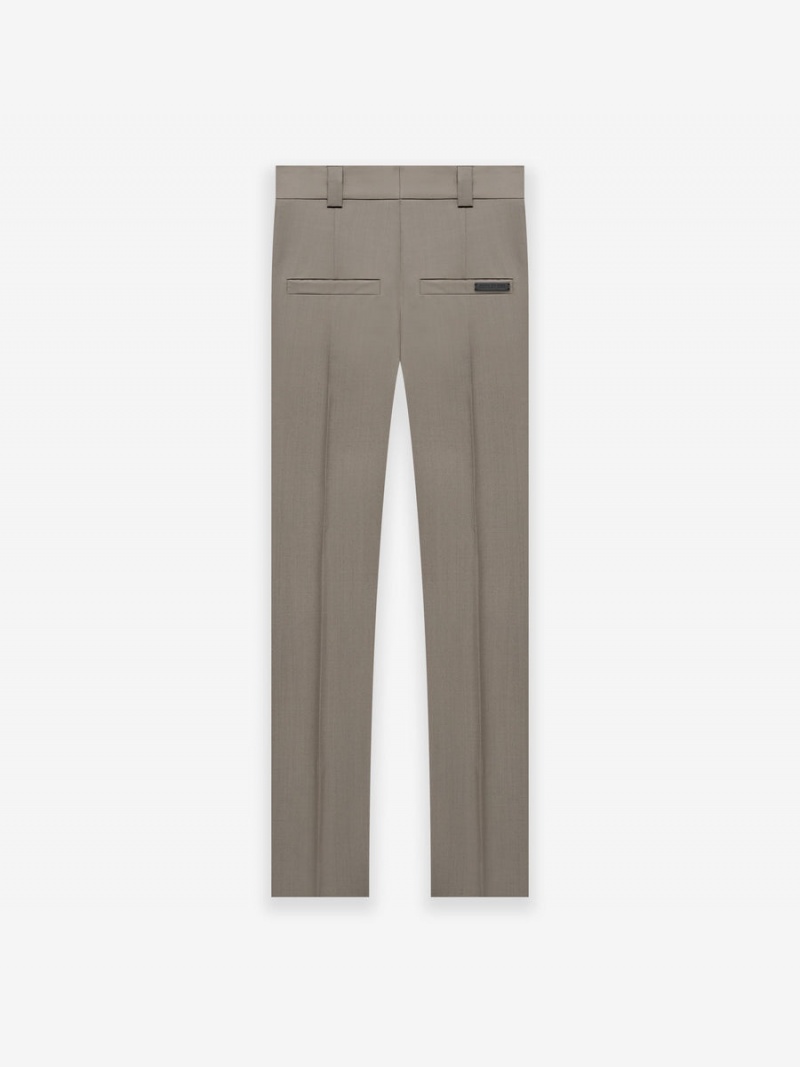 Fear Of God Wool Mohair Suit Pant Dusty Concrete | FOG-SN593381