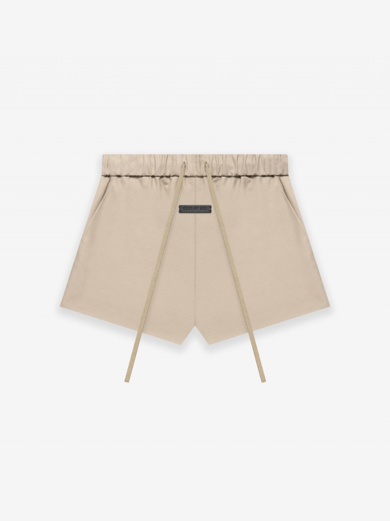 Fear Of God Wool Nylon Short Dusty Beige | FOG-SN593458