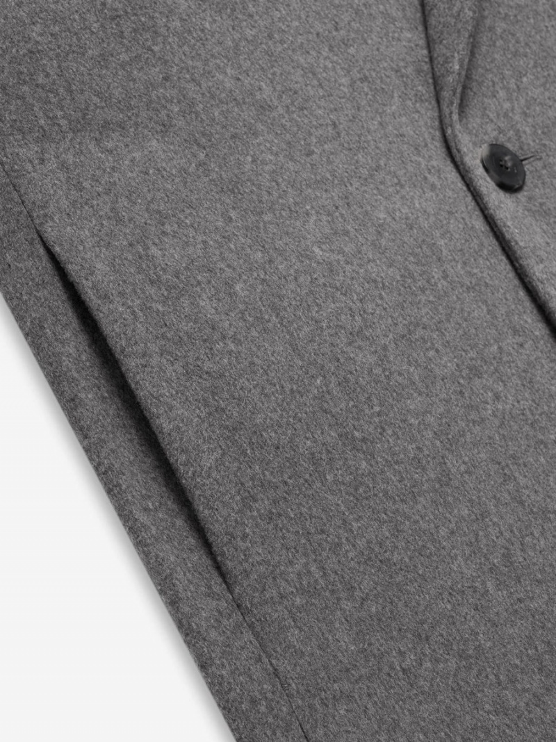 Fear Of God Wool Overcoat Grey Heather | FOG-SN593391