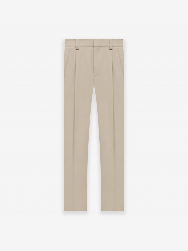 Fear Of God Wool Suit Pant Dusty Beige | FOG-SN593388