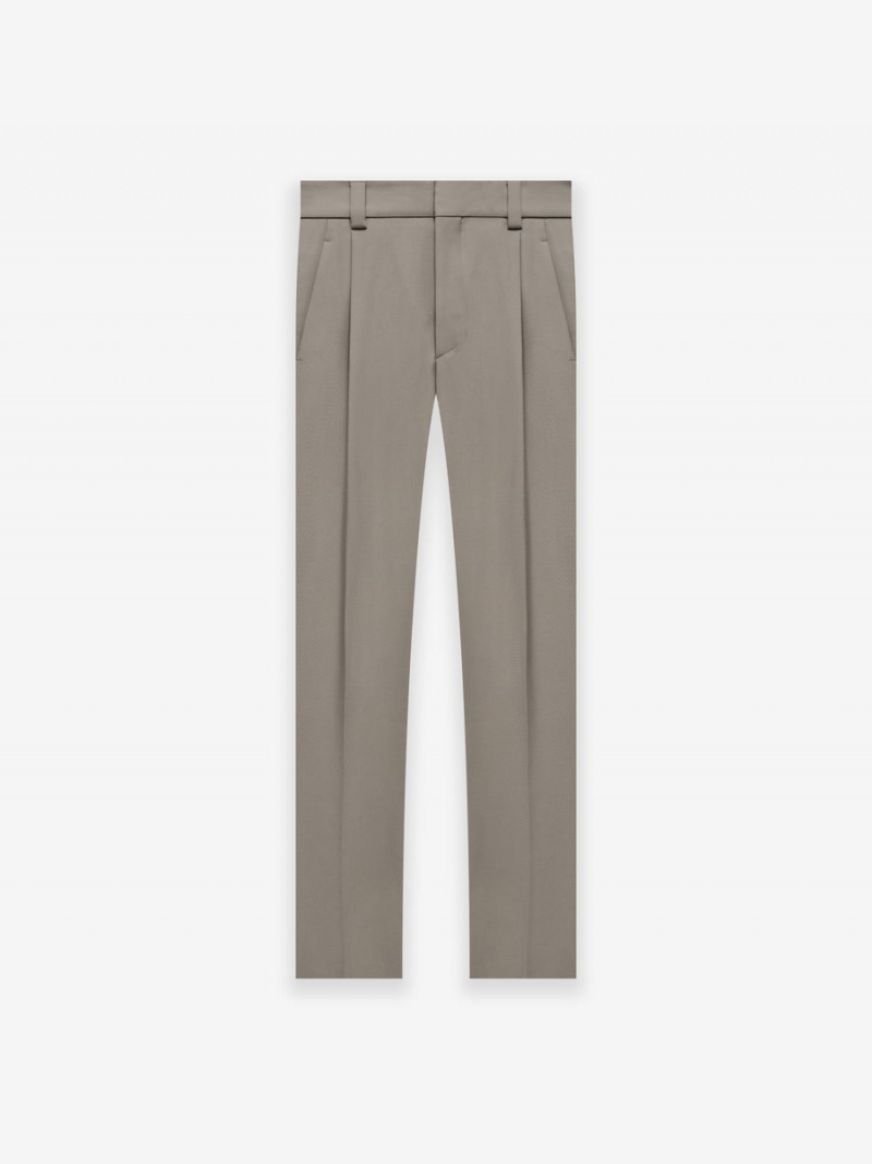 Fear Of God Wool Suit Pant Dusty Concrete | FOG-SN593394